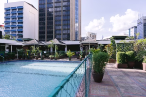 international-hotels-kenya-office-space exterior facade along Mama Ngina Street Nairobi