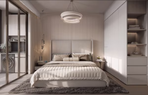 Golden Apple Apartments Riara Road luxury bedroom with modern interior design