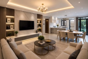 2-bedroom apartments for sale in Lower Kabete – modern living room