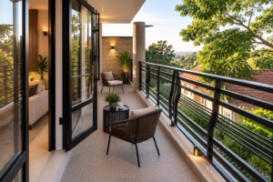 2-bedroom apartments for sale in Lower Kabete – private balcony